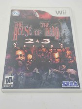House of the Dead 2&3 Return Wii (Game+box+book) clean✔tested✔works ✘stockimage✘