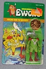Vtg 100% Org Star Wars Ewoks From TV series  King Gorheesh  Kenner w/coin 1985
