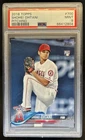 2018 Topps Shohei Ohtani RC Rookie #700a Angels PSA 9