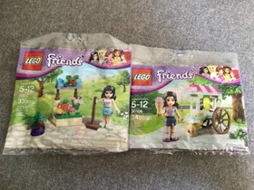 Lego Friends Emma 30106 and 30112
