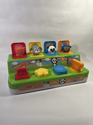 Bauernhof Hof Tiere Pop Up Spielzeug Kleinkind Freunde Lernaktivität