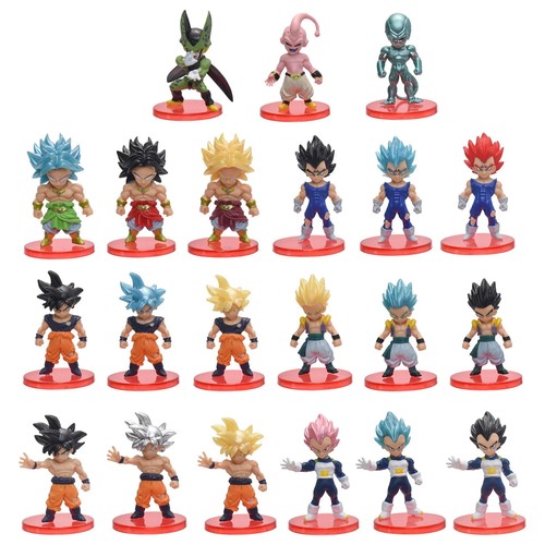 Dragon Ball Z Figures Lot of 21pcs Super Saiyan Action Figure Toys Set Kids Gift - Picture 3 of 6