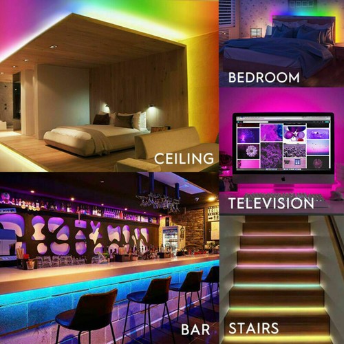 12V SPI WIFI WS2811 IC LED Strip music Chasing Multicolor Effect Magic Home LAMP - Picture 8 of 12