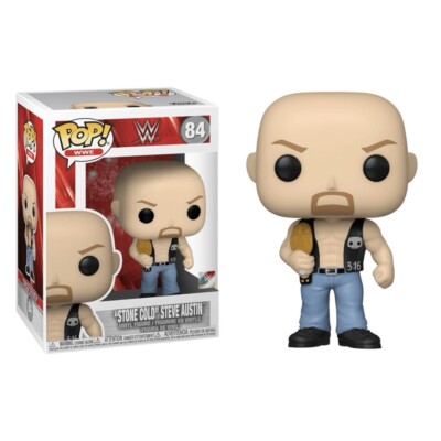 FUNKO POP WWE 84 STONE COLD ストーンコールド WWE Stone Cold Steve Austin with Belt 84 Funko Pop Vinyl