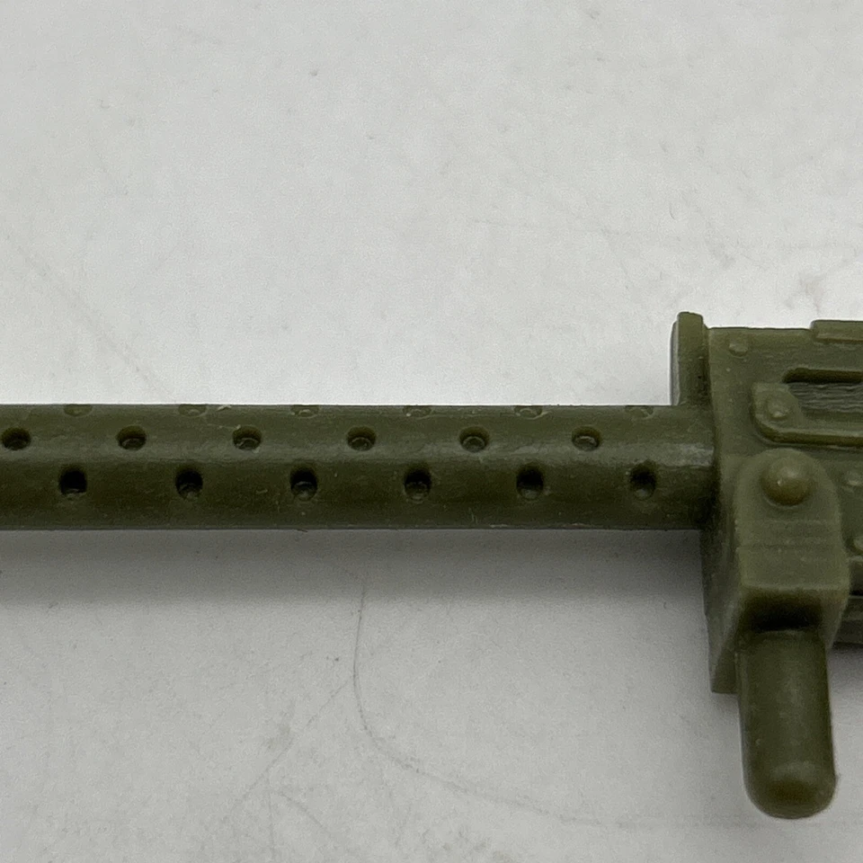 "Ametralladora calibre 30 vintage GI JOE años 60 Stony Smith Marx Browning para figuras de 12""" Foto 4 de 4