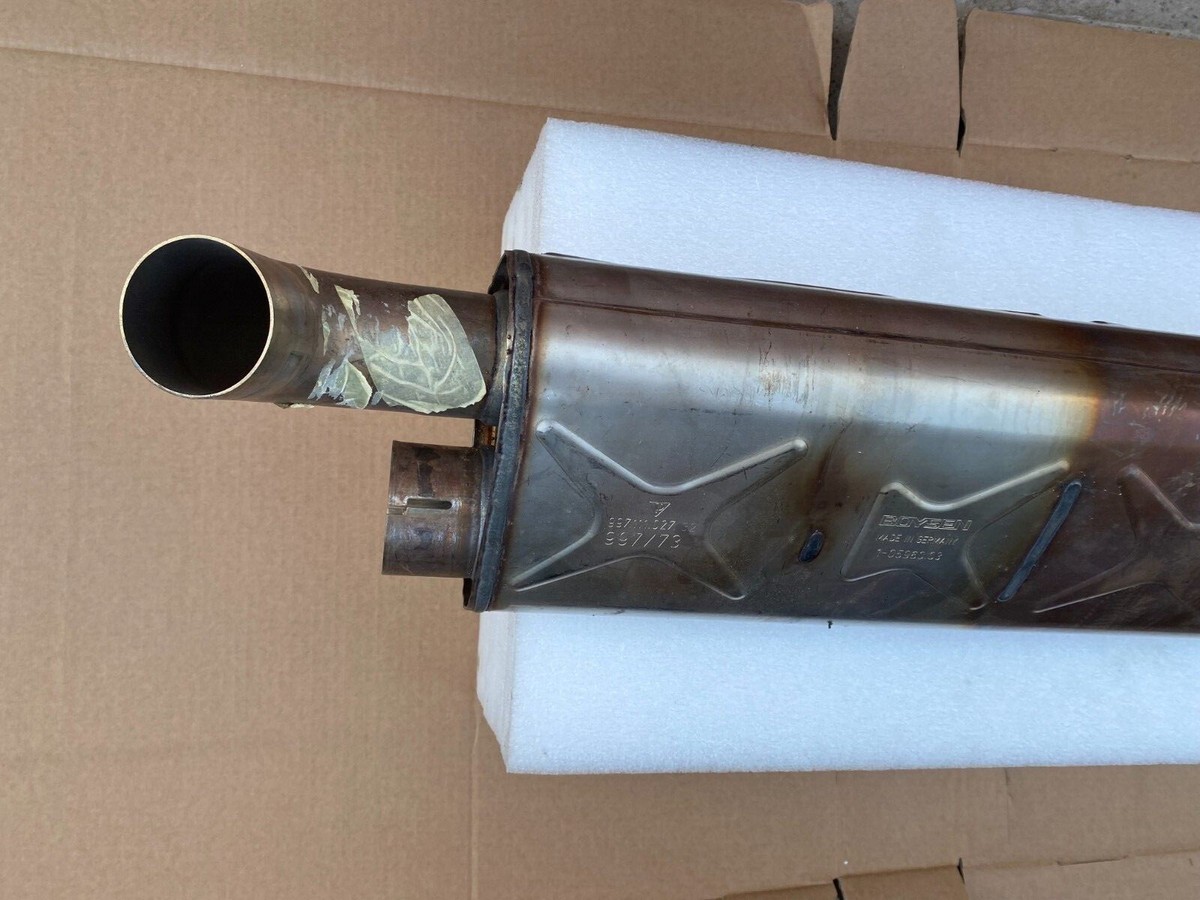 Porsche 997 Turbo S Endschalldämpfer exhaust muffler 99711102732 