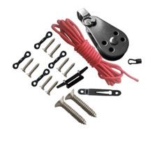 Kit sistema di stoccaggio corda ancoraggio barca pesca kayak mare canoa yacht