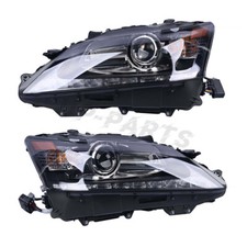 Fits 2013-2015 Lexus GS350 GS450h HID w/o AFS LED DRL Projector Headlights