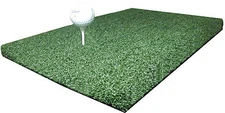 1 ft x 2 ft  Golf Chipping Driving Range Practice Hitting Mat Holds A Wooden Tee