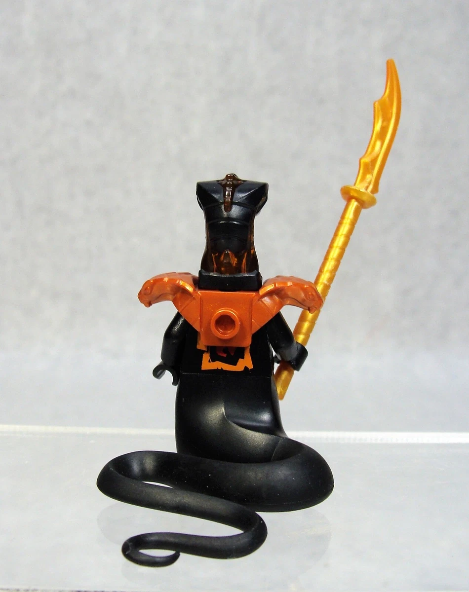 LEGO NINJAGO CHAR MINIFIGURE PYRO VIPER BLACK SNAKE #70675 70677