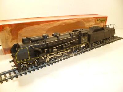 REF 1341 RIVAROSSI LOCOMOTIVE VAPEUR CALAIS 231 E 22 VERTE ET NOIR Ho Boite