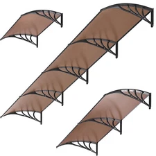 Window Awning Canopy Sun Shade Outdoor Door Canopy Rain Snow Cover Yard Shelter
