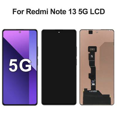 For Redmi Note13 5G LCD Display Touch Screen Digitizer Assembly No Frame Parts
