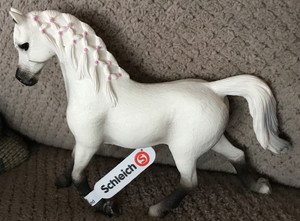 schleich white horse