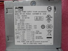 Brand New Lenovo 240W Power Supply 45J9441 for M90p Desktop