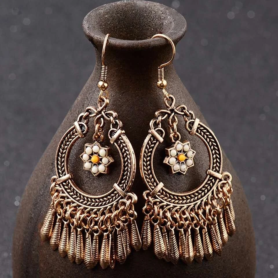 Ethnic 2024 drop earrings