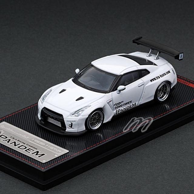 ignition model 1/64 PANDEM R35 GT-R White | eBay