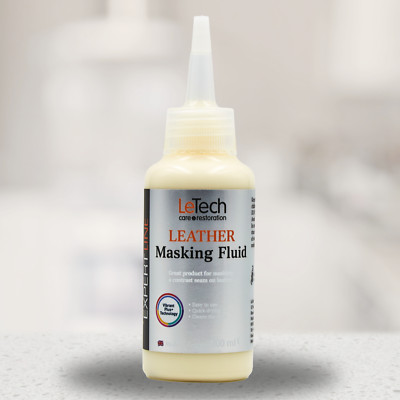LeTech Expertline Abdeckflüssigkeit für Ledernähte, vor dem Auftragen von Farbstoff
