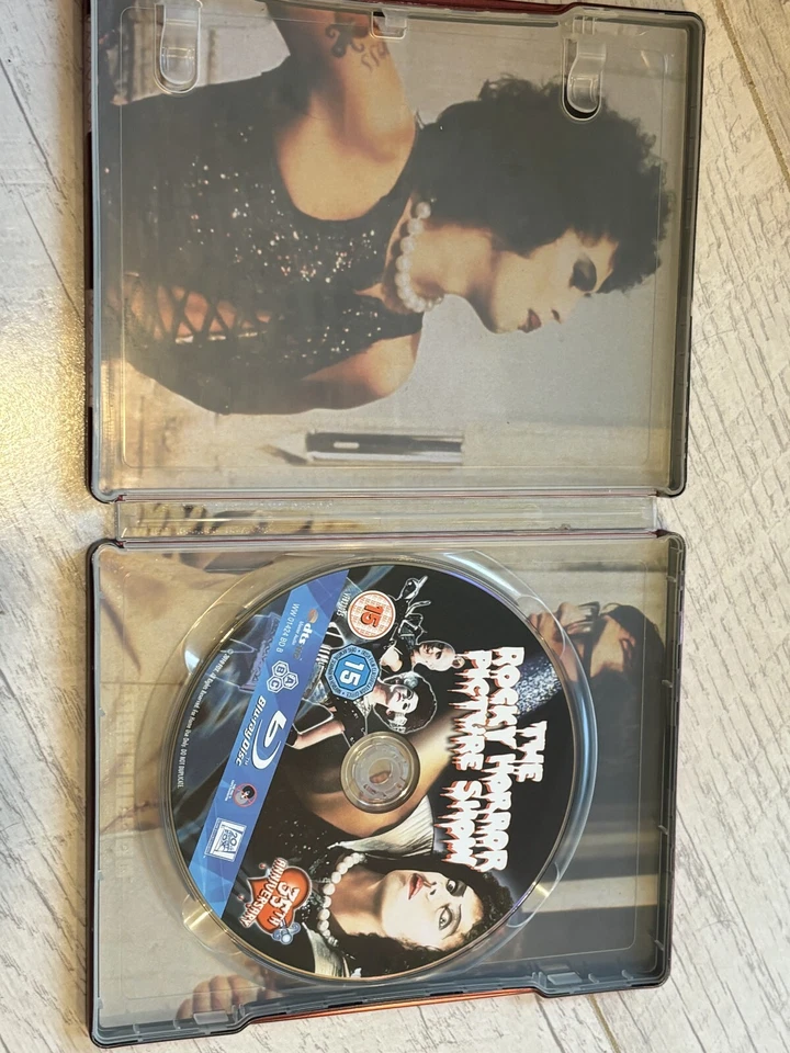 The Rocky Horror Picture Show Blu-ray Steelbook  **OUT OF PRINT** RARE - Image 4 of 4
