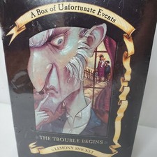 Lemony Snicket A Series of Unfortunate Events Box Set 2001 Books 1-3 New