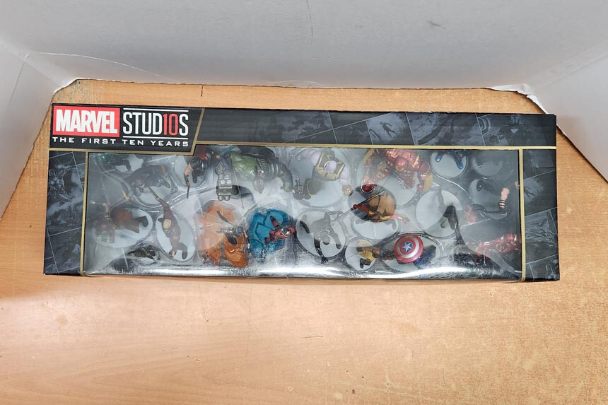 Disney Marvel Studios Avengers Mega Figurine Set New in Box Disney Marvel Studios Avengers Mega Figurine Set New in Box