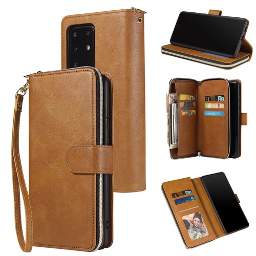For Samsung S25 S24 S23 S22 S21 S20 A16 A55 A15 Case Wallet Leather Flip Cover - Picture 32 of 56