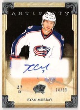 2013-14 Upper Deck Artifacts Autograph Rookie Redemption, Ryan Murray, 74/99