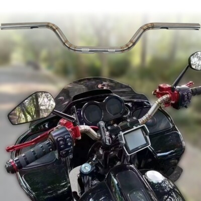 Motorcycle Accessories 1 '' Welded Stainless MX Handlebars for Harley universal