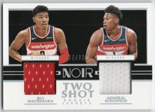 2019-20 Panini Noir Two-Shot Rookie Jerseys RC GU /99 Pick Any Complete Your Set