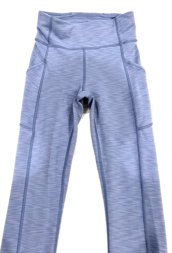 Lululemon Invigorate High-Rise Crop- 23"- 33" long- lavender/grayish blue-sz 2 - Picture 2 of 21