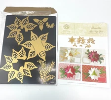 Anna Griffin Poinsettia Pop Up Dies Large Magnetic Mat AG-1003H Christmas Flower