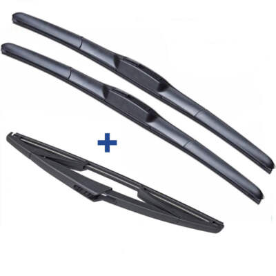 Wiper Blades Hybrid Aero For Opel Insignia Hatch 2012-2016 FRONT PAIR & REAR 3xB