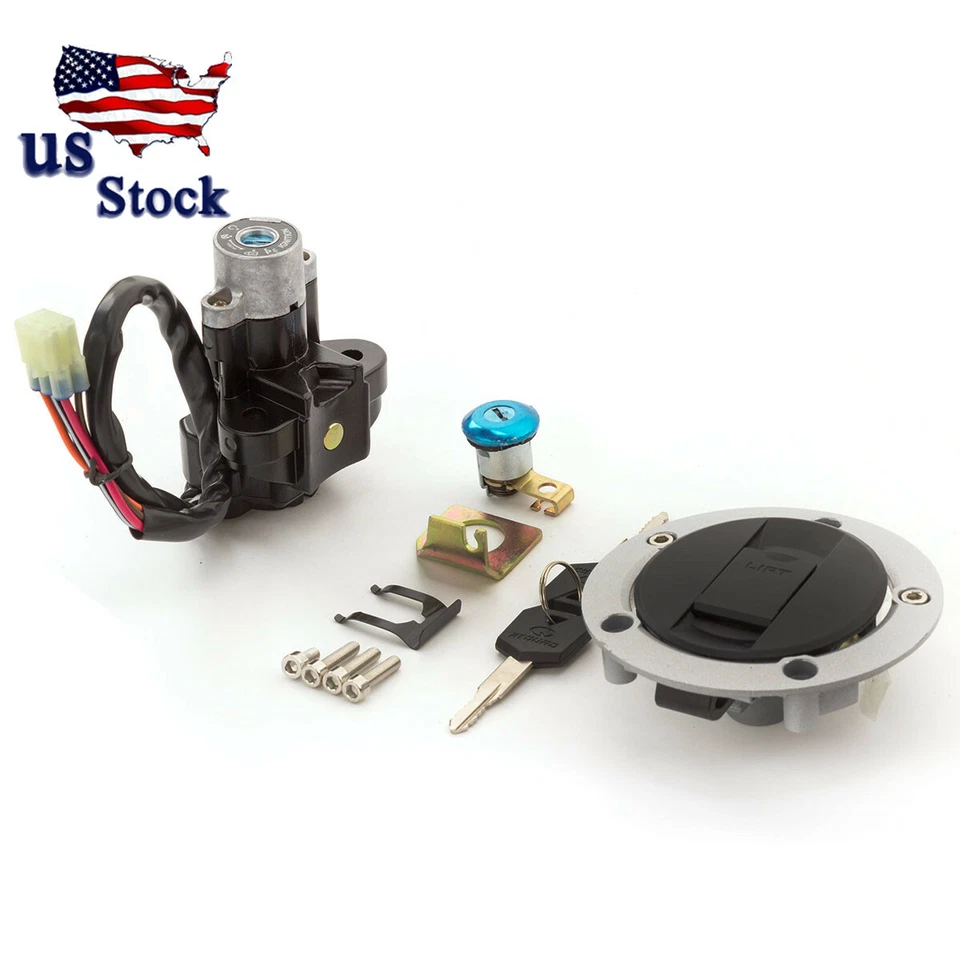 Interruptor de encendido eléctrico tapa combustible para Suzuki SV650 99-02 GSXR600 2000-2002 03 Foto 4 de 4