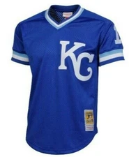 MLB Mitchell & Ness Kansas City Royals #16 Baseball Jersey New Mens Sizes $100