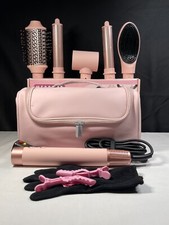 Mescomb HL-3030 Pink Corded Electric 5 In 1 High Speed Hair Dryer Brush