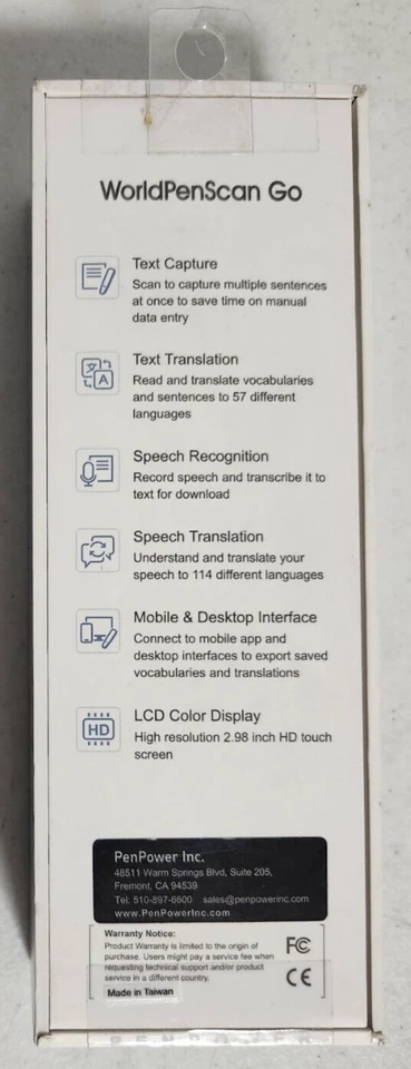 PenPower #WorldPenScan Go OCR Reading Pen For Dyslexia Pen Scanner Language - Image 3 of 4