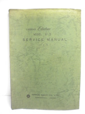 Yamaha Electone Model E-3 Service Manual Book Electric Organ Original Vintage