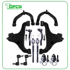 Front Upper & Lower Control Arm Tie Rod For 2004-2015 Nissan TITAN INFINITI QX56