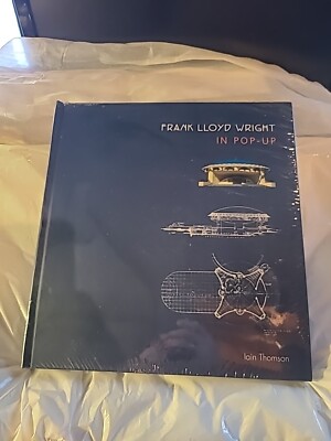 Frank Lloyd Wright In Pop-Up by Iain Thomson (2002; Hardback 6 Pop-ups w/ Plans)