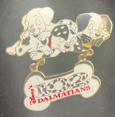 Disney 102 Dalmatians Sleeping Dogs Pin 101 Dalmatians #2816