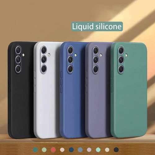 For Samsung Galaxy A15 A35 A55 A14 A54 A53 A52S Liquid Silicone Case Phone Cover - Picture 2 of 27