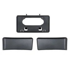 LABLT Bumper Guards Pads For 2009-2014 Ford F150 W/ License Plate Frame Bracket