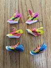 Lot of  Vintage Barbie Reebok Shoes 80s