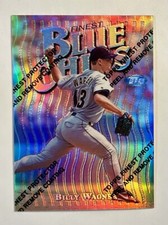 1997 Topps Finest Blue Chips Uncommon Refractor Billy Wagner Houston Astros #102