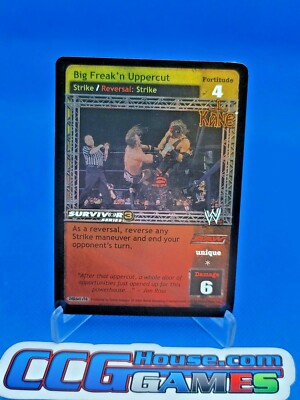WWE Raw Deal CCG - Big Freak'n Uppercut 248/643 V16 Holo Foil SS3