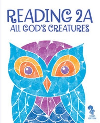 BJU Press - Reading 2A All God's Creatures (3rd ed.)  536839
