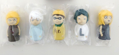 DEATH NOTE FIGURE COLLECTION Complete Set of 6 Bandai Capsule Toys