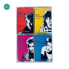 4 Rod Stewart Storyteller Complete Anthology 1964-1990 Cassette Tapes - TESTED