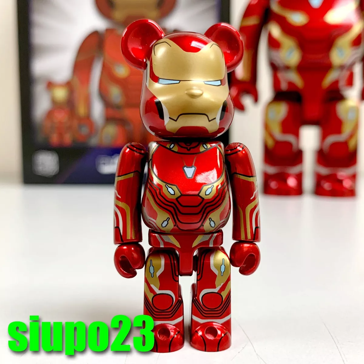 BE@RBRICK IRON MAN MARK 50 100％ & 400％ - フィギュア