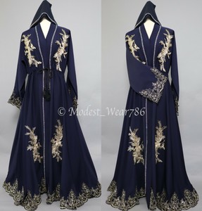 navy blue umbrella dress